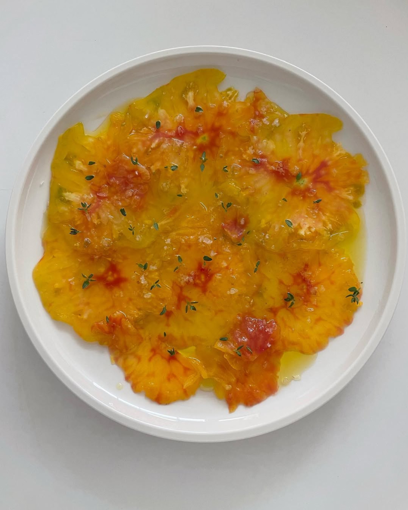 Tomato carpaccio thumbnail